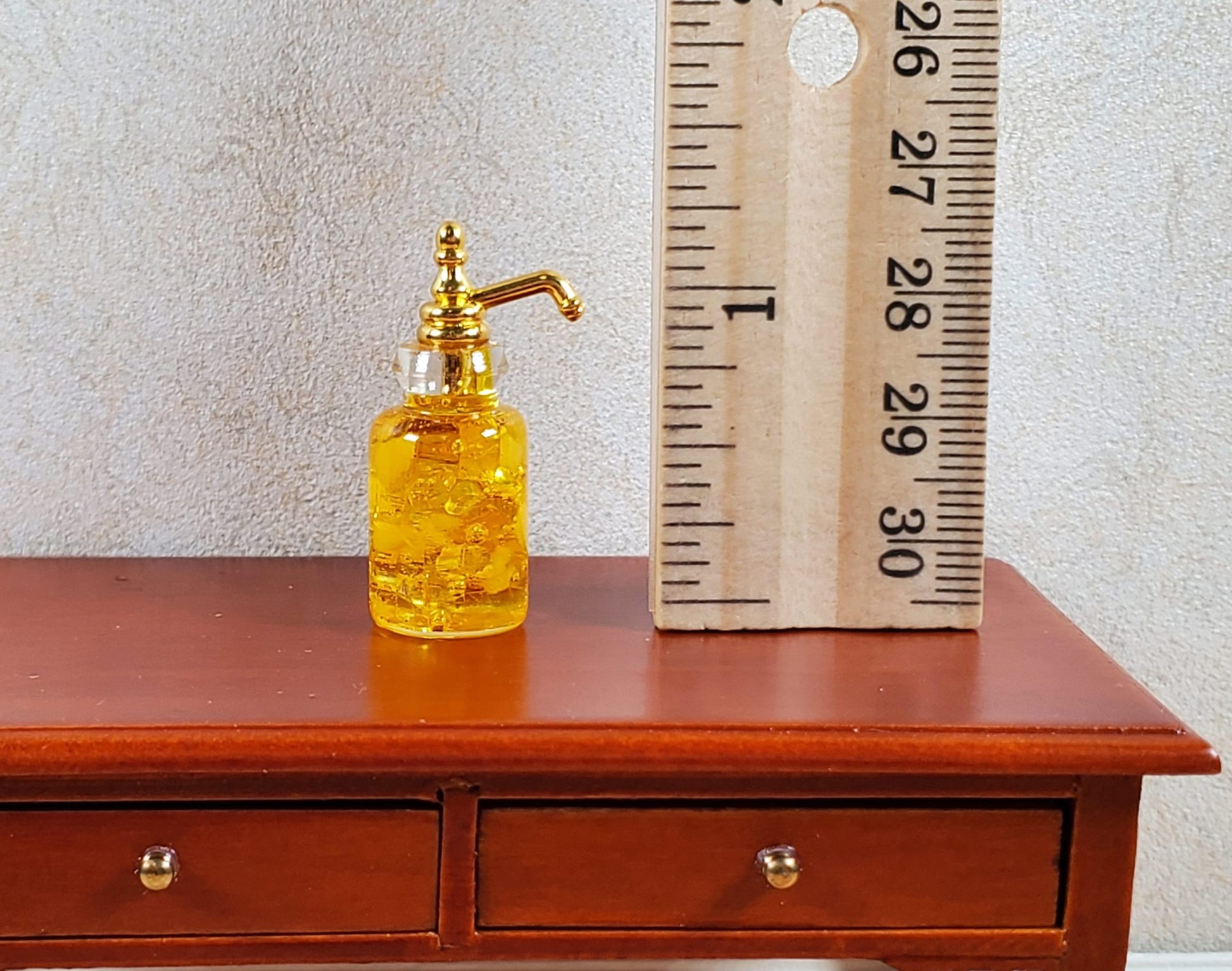 Dollhouse Flavored Syrup Pump Orange Marmalade 1:12 Scale Kitchen Food