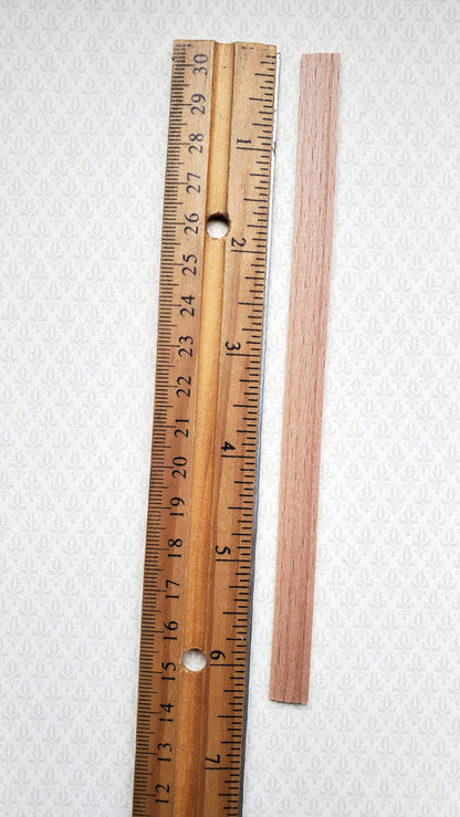 Dollhouse Miniatures Window Casing 6" Trim x12 Pieces Assorted 1:12 Scale Building 70305