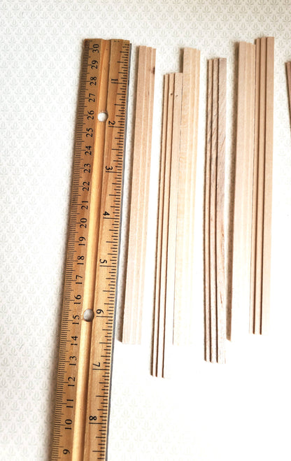 Dollhouse Miniatures Cornice Crown or Window Trim 6" x12 Pieces 1:12 Scale Building 70232