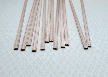 Dollhouse Scrap Trim Chair Rail Dado Railing 3/16" wide x 6" long 1:12 Scale