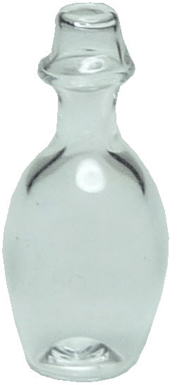 Miniature Clear Glass Bottle 1:12 Scale Miniature Jars Bottles