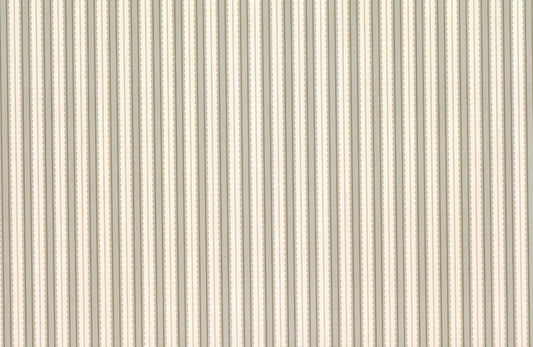 Dollhouse Wallpaper 3 Sheets Hazy Blue Scalloped Stripes 1:12 Miniature