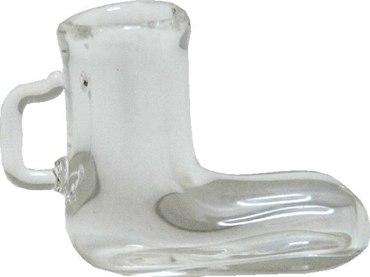 Dollhouse Glass Shoe Mug with Handle 1:12 Scale Miniature Kitchen