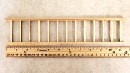 Dollhouse Miniature Fence Railing x3 Pieces for Porches Decks Gardens 1:12 Scale