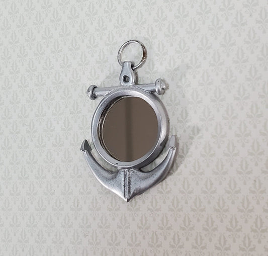 Dollhouse Anchor Mirror Wall Decoration 1:12 Scale Miniature Lighthouse Decor - Miniature Crush