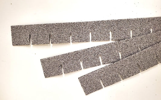 Dollhouse Asphalt Shingles Gray Blend Square 1:12 Scale #4008 144 - 157 Sq Inches - Miniature Crush