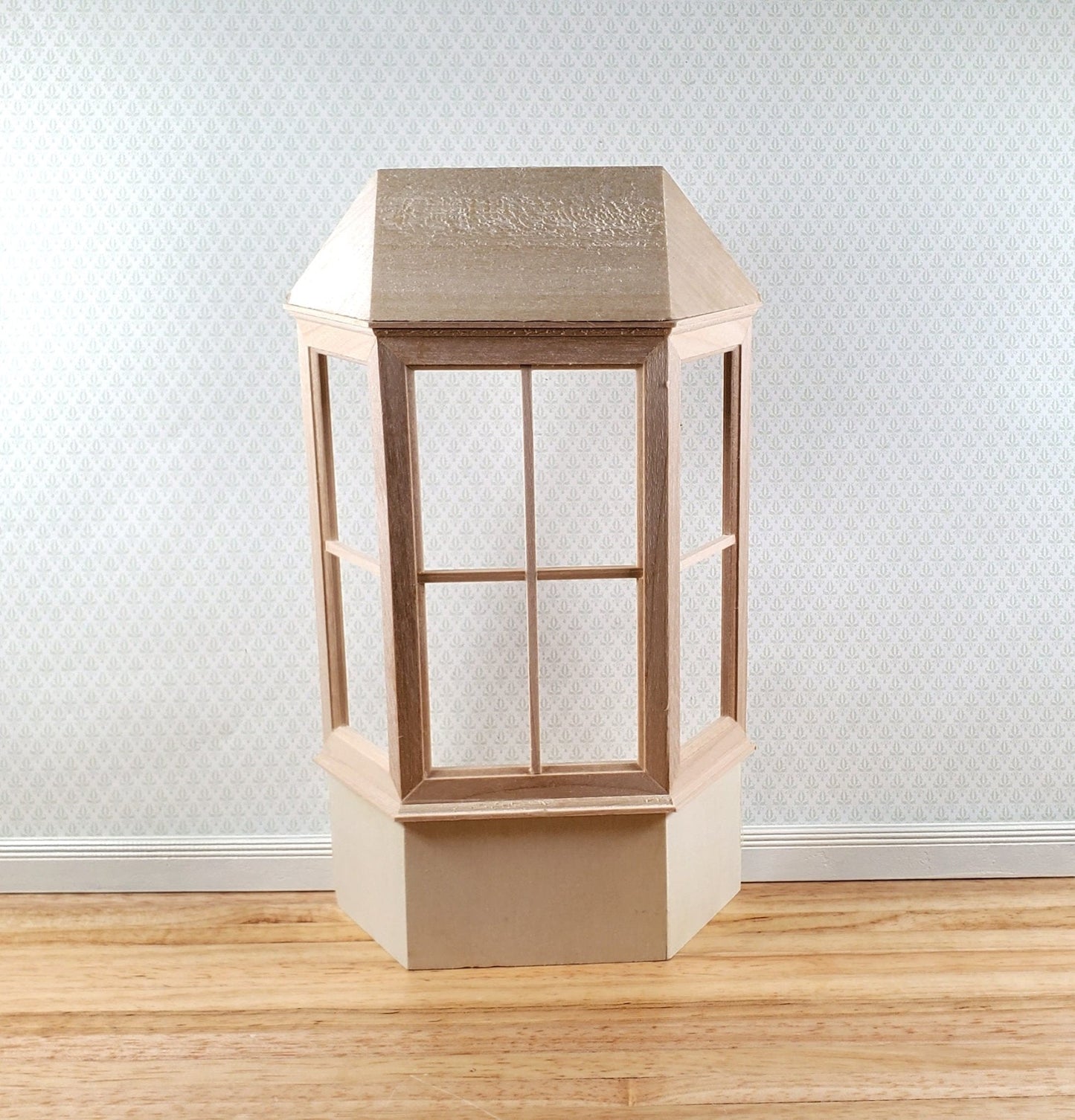 Dollhouse Bay Window Tall 1:12 Scale Miniature Floor to Ceiling DIY - Miniature Crush