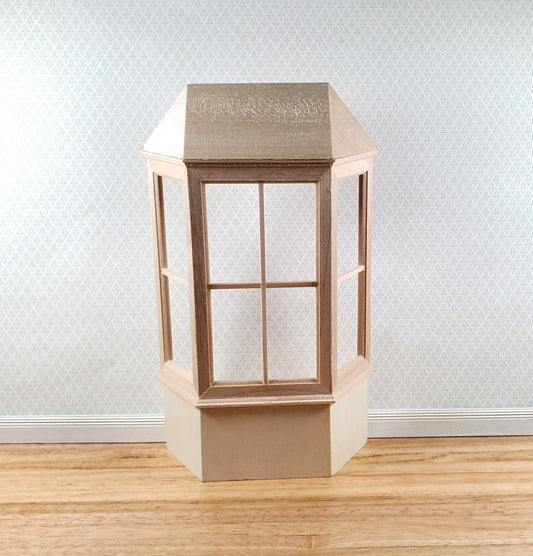 Dollhouse Bay Window Tall 1:12 Scale Miniature Floor to Ceiling DIY - Miniature Crush
