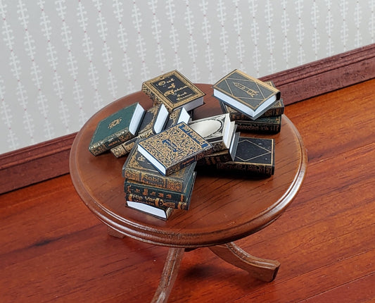 Dollhouse Books x16 Assorted Random Classics 1:12 Scale (blank inside) Handmade - Miniature Crush