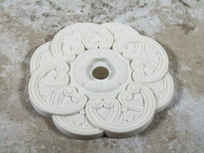 Dollhouse Ceiling Rose Medallion for Battery Lights 1:12 Scale Miniature MC178 - Miniature Crush