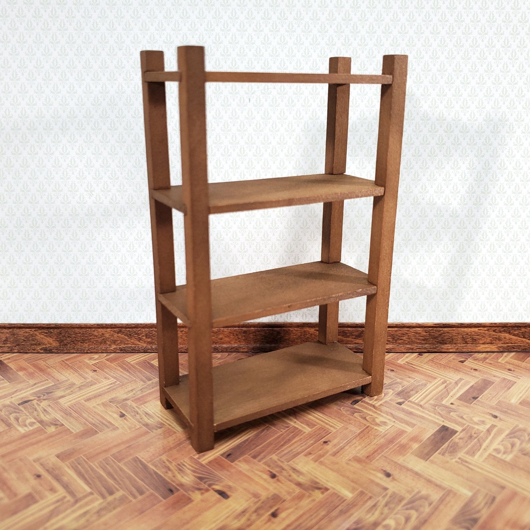 Miniature Collection Rack Dollhouse Cellar Rack Shelves Wood 1:12 Scale Miniature Furniture by ...
