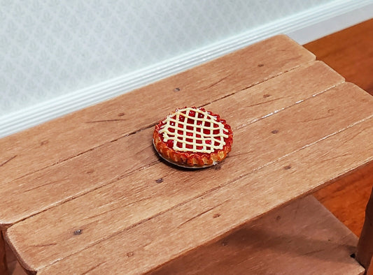 Dollhouse Cherry Pin in Tin 1:12 Scale Miniature Kitchen Food Bakery - Miniature Crush