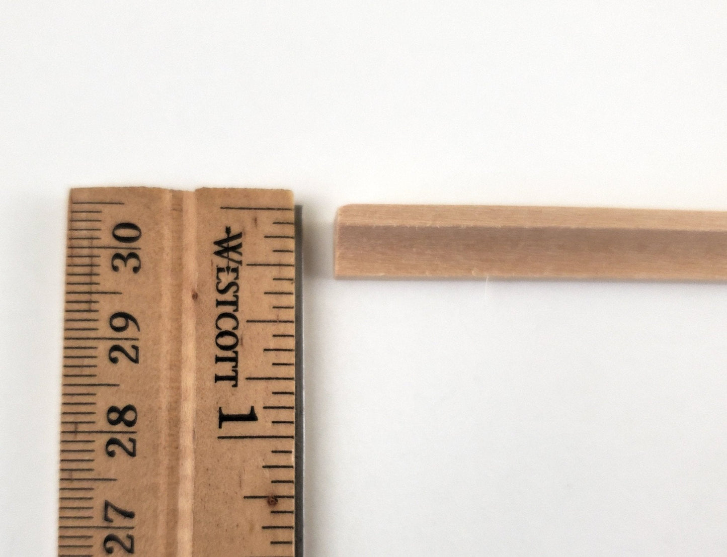 Dollhouse Crown Cornice Molding Ceiling Trim 5/16" x 18" long 1:12 Scale TC1001 - Miniature Crush