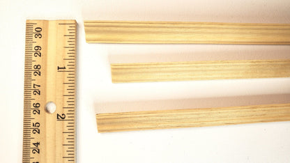 Dollhouse Crown Molding Ceiling Trim 3 Pieces 3/8" x 18" long 1:12 Scale HW7147 Miniature - Miniature Crush