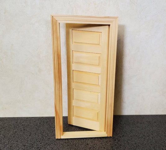 Dollhouse Door 5 Panel Traditional Interior 1:12 Scale Miniature Houseworks 6021 - Miniature Crush