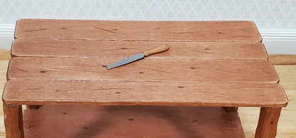 Dollhouse File Rasp Tool Painted Metal 1:12 Scale Miniature Prop Garage Tool Box - Miniature Crush
