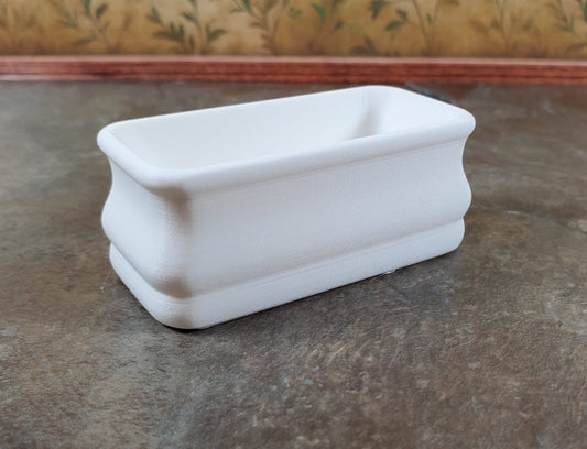 Dollhouse HALF SCALE Bathtub Soaking Tub Elegant Bathroom 1:24 Miniature - Miniature Crush