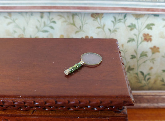 Dollhouse Handheld Magnifying Glass Handmade 1:12 Scale Miniature Accessory - Miniature Crush