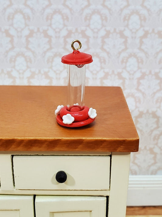 Dollhouse Hummingbird Feeder Fairy Garden 1:12 Scale Miniature Decor - Miniature Crush