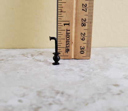 Dollhouse Miniature 1:144 Scale Wood Burning Pot Belly Stove Tiny - Miniature Crush