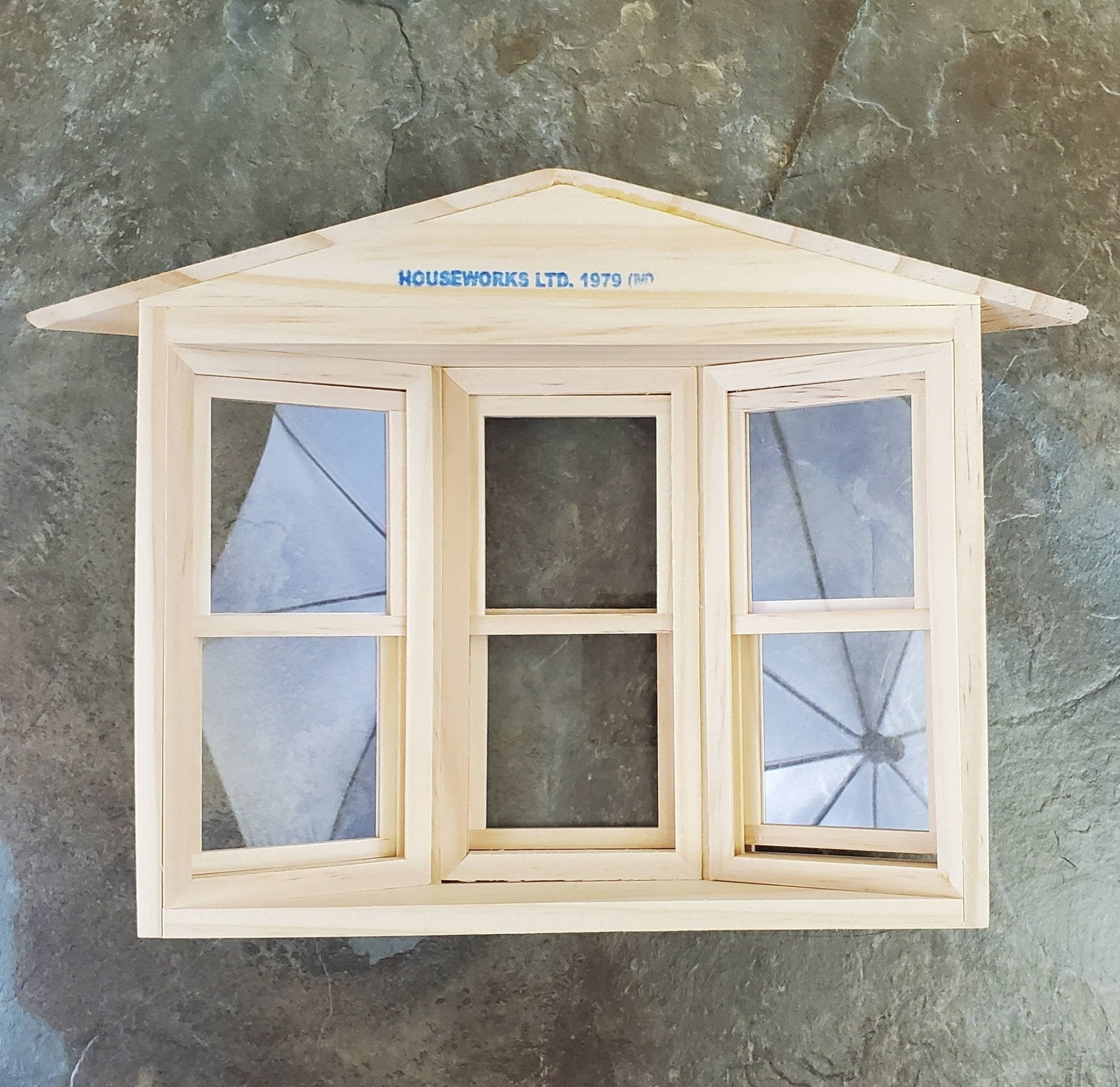Dollhouse Miniature 3 Bay Window Working Large 1:12 Scale Houseworks 5020 - Miniature Crush