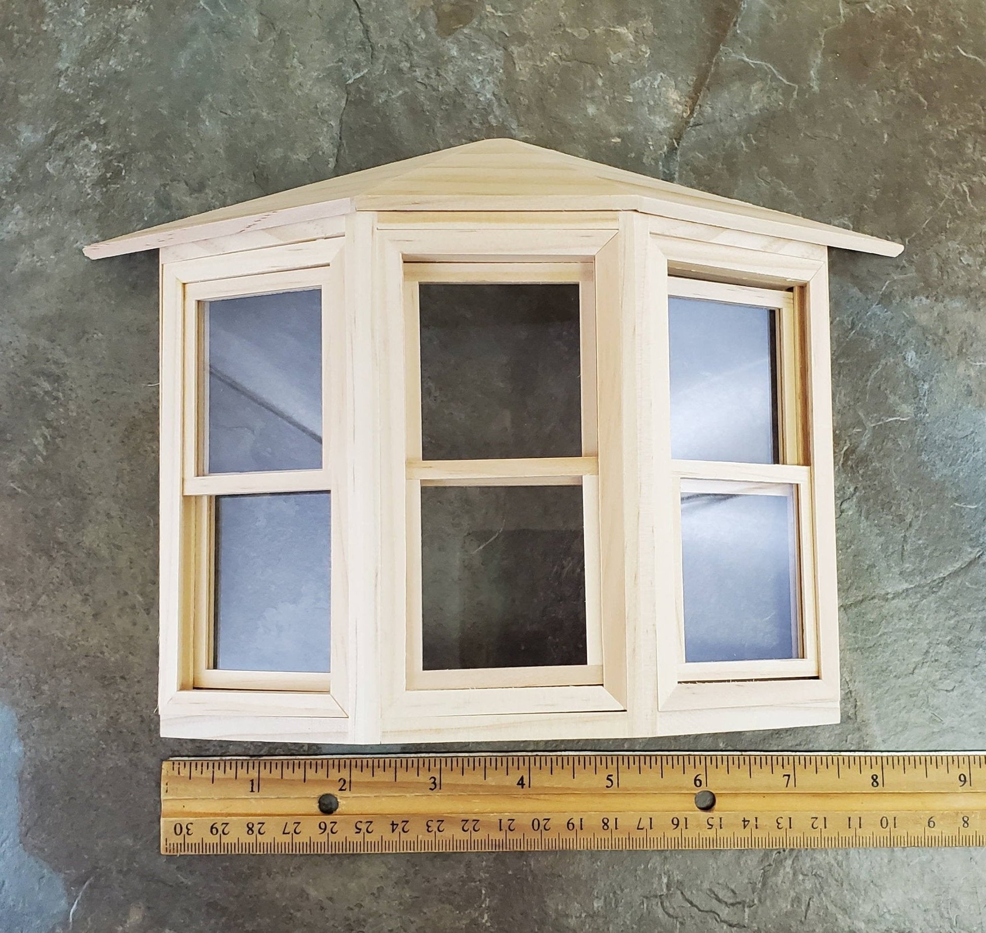 Dollhouse Miniature 3 Bay Window Working Large 1:12 Scale Houseworks 5020 - Miniature Crush