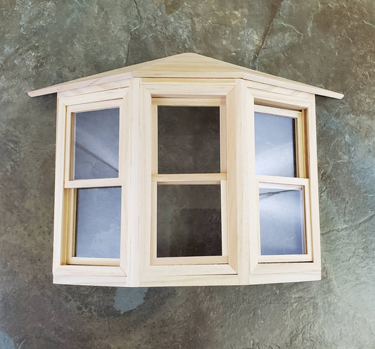 Dollhouse Miniature 3 Bay Window Working Large 1:12 Scale Houseworks 5020 - Miniature Crush