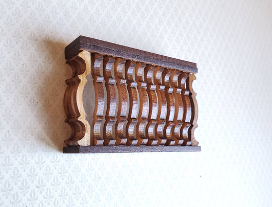Dollhouse Miniature Balcony Gate for Window Square DIY 1:12 Scale 3" - Miniature Crush