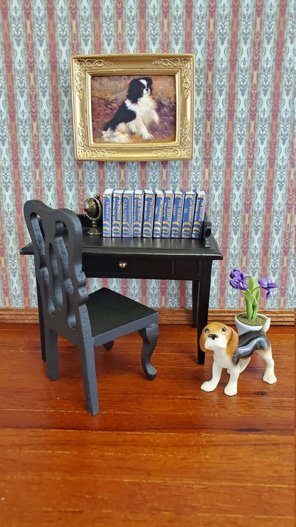 Dollhouse Miniature Book Set x10 Oscar Wilde 1:12 Scale (blank inside) - Miniature Crush