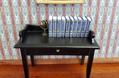 Dollhouse Miniature Book Set x10 Oscar Wilde 1:12 Scale (blank inside) - Miniature Crush