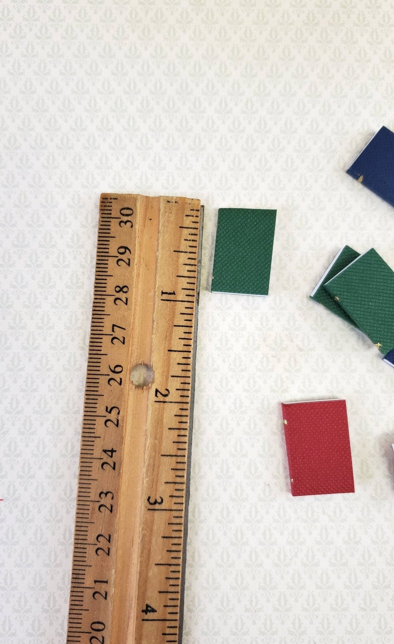 Dollhouse Miniature Books 12 Piece Book Set 7/8" tall 1:12 Scale - Miniature Crush