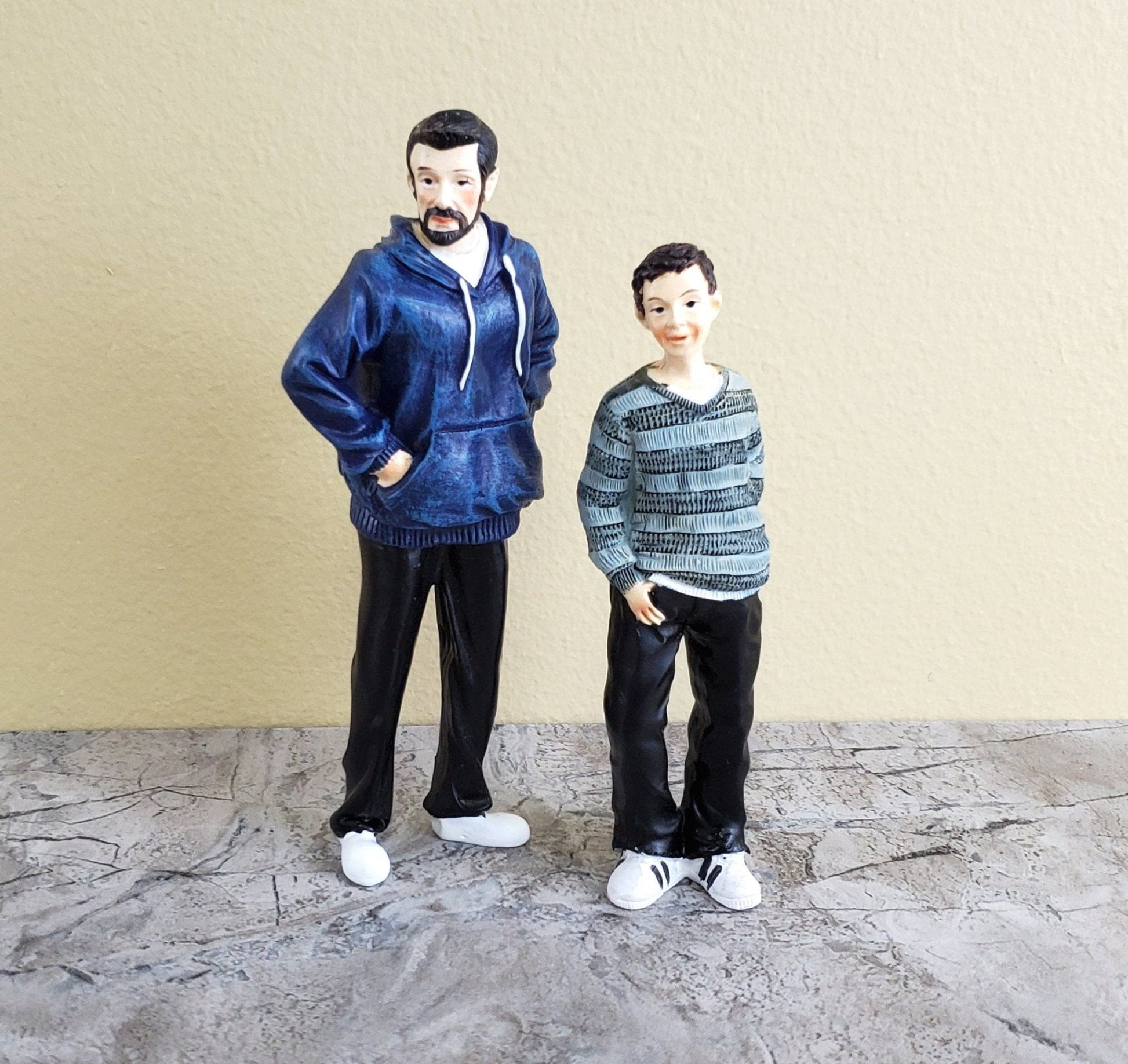Dollhouse Miniature Boy Son Teenager Brother Modern Standing 1:12 Scale - Miniature Crush