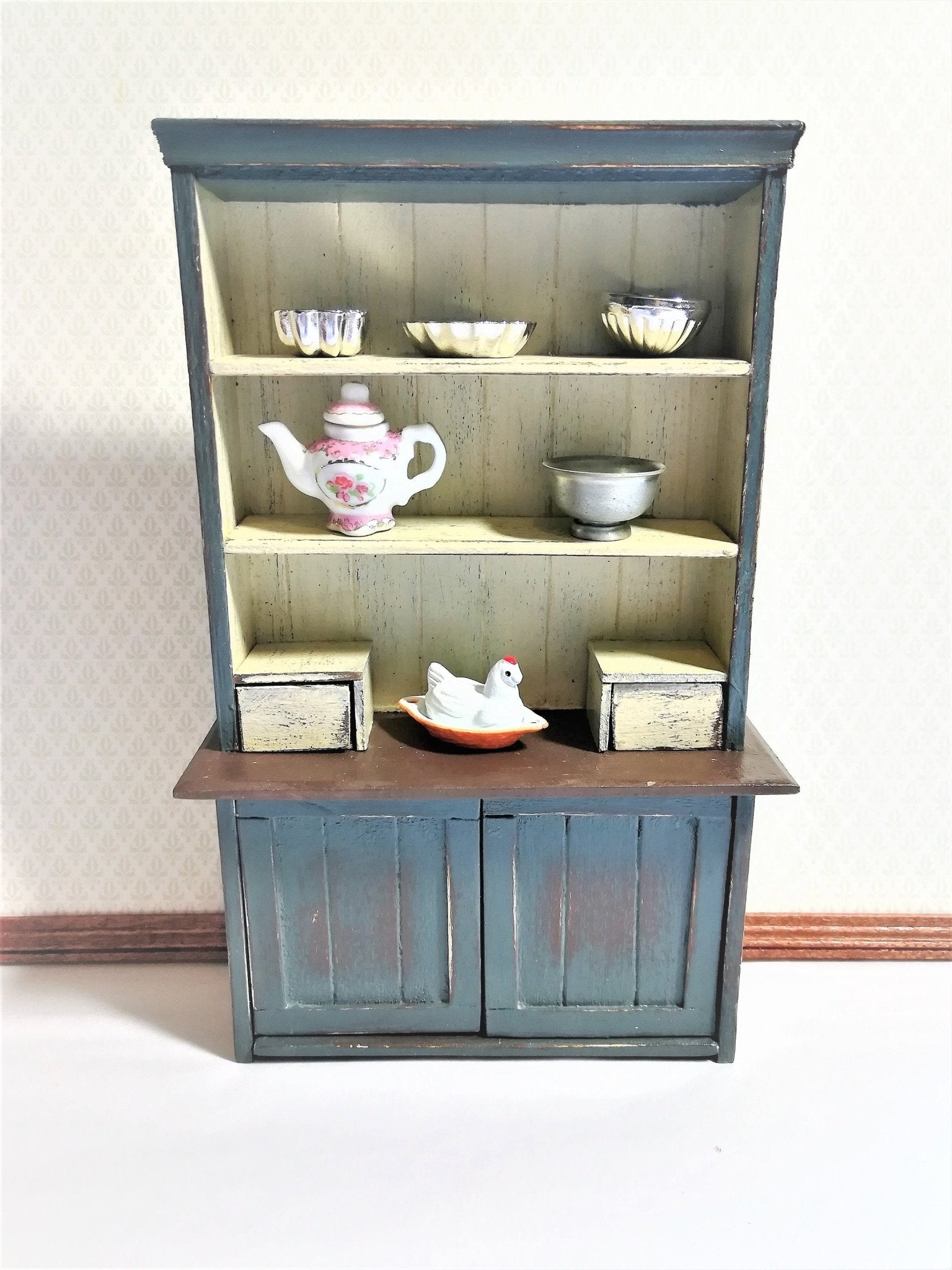 Dollhouse Miniature Chicken Brick Baking Dish 1:12 Scale Kitchen Accessory - Miniature Crush