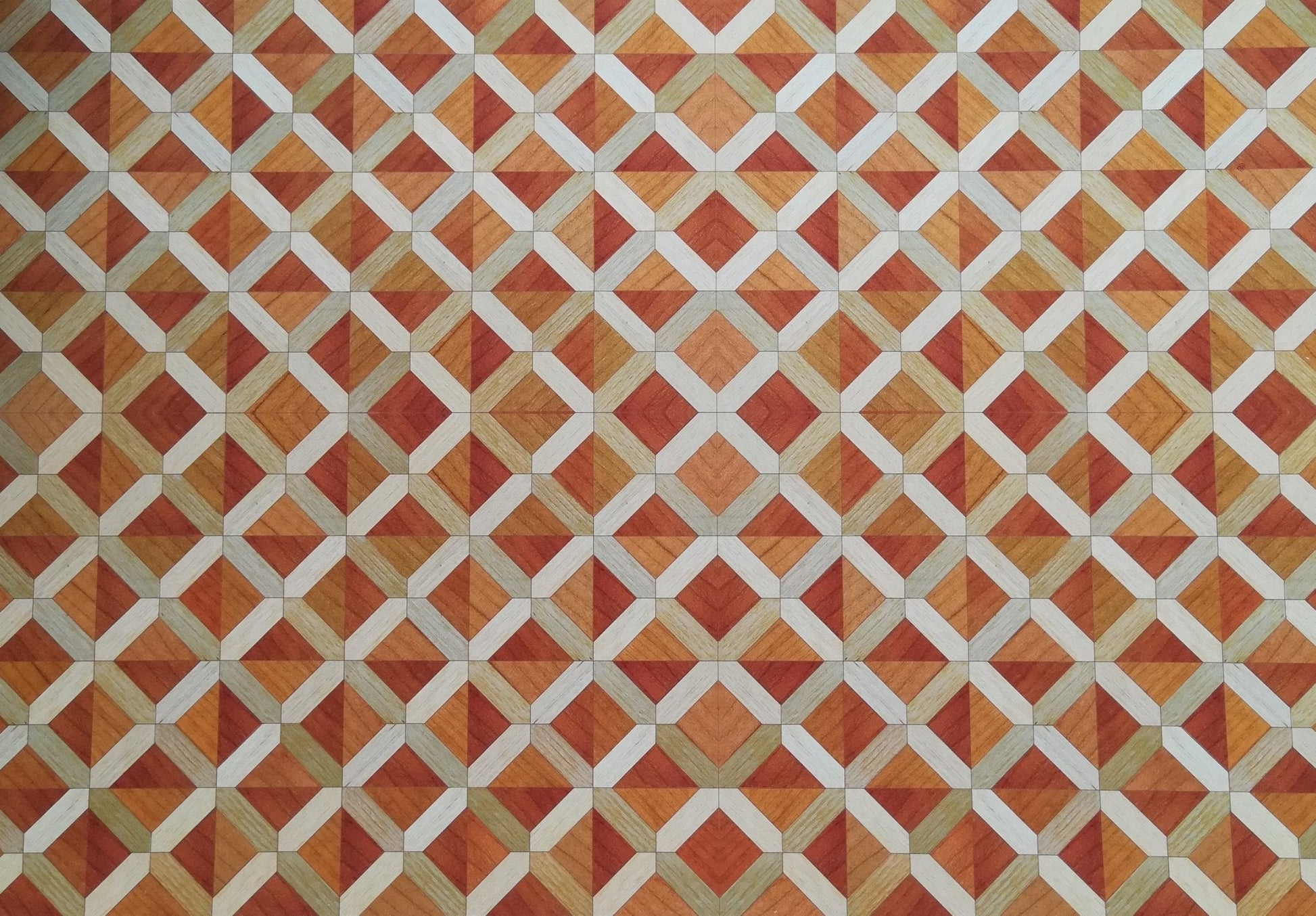 Dollhouse Miniature Faux Wood Parquet Flooring Heavy Paper Sheet 1:12 Scale - Miniature Crush