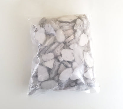 Dollhouse Miniature Fieldstone Cobblestone Gray Blend by Andi Mini Brick & Stone 1:12 Scale 72 sq in AM0728 - Miniature Crush
