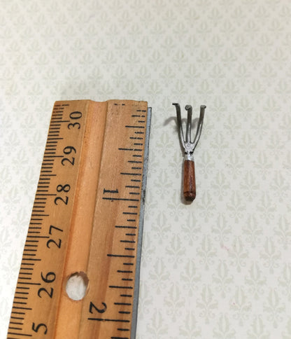 Dollhouse Miniature Hand Cultivator Sir Thomas Thumb 1:12 Scale Garden Tool Rake - Miniature Crush
