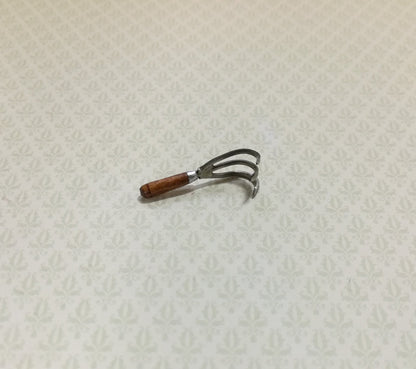Dollhouse Miniature Hand Cultivator Sir Thomas Thumb 1:12 Scale Garden Tool Rake - Miniature Crush