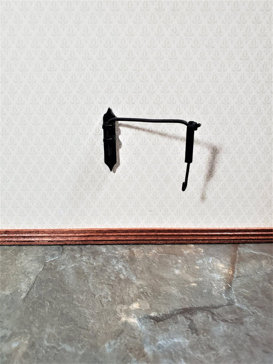 Dollhouse Miniature Oven Fireplace Crane Sir Thomas Thumb 1:12 Scale Metal Movable - Miniature Crush