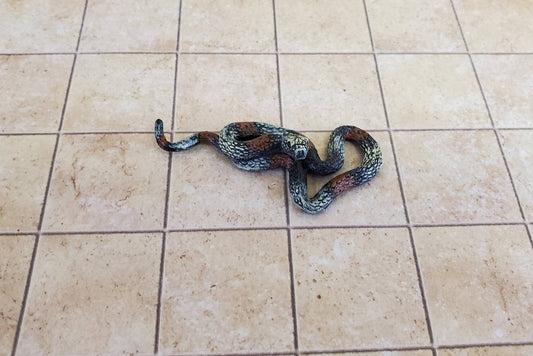 Dollhouse Miniature Snake Ringed Hognose 1:12 Scale Pet Animal Falcon Minis - Miniature Crush