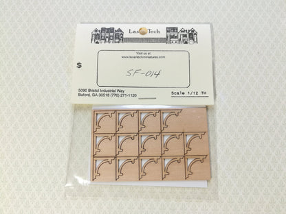 Dollhouse Miniature Stair Tread Trim Classic Style 1:12 Scale Decoration - Miniature Crush