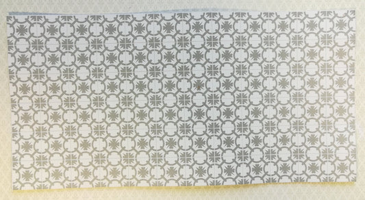Dollhouse Miniature Tile Flooring Sheet Gray & White 1:12 Scale Break Off Pieces - Miniature Crush