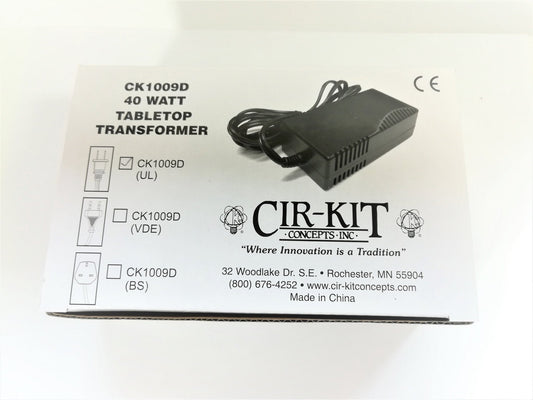 Dollhouse Miniature Transformer Cir-Kit 40 Watt for Wiring 64 Bulb Capacity for Large Houses - Miniature Crush