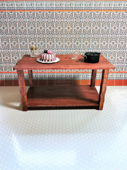Dollhouse Miniature Wall Tiles Orange White Black Green Embossed 1:12 Scale World Model - Miniature Crush