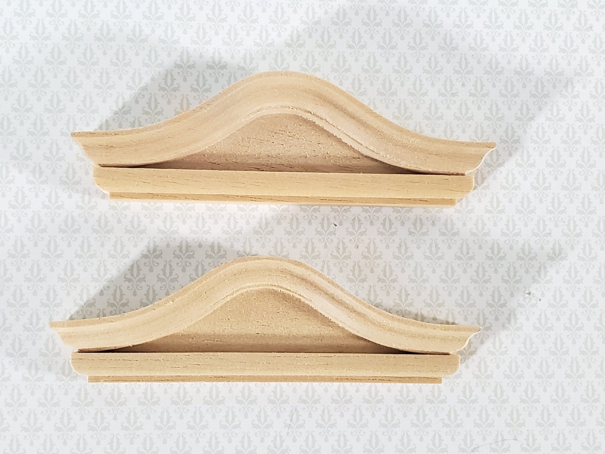Dollhouse Miniature Window Pediment Bonnet Style Wood 1:12 Scale ...
