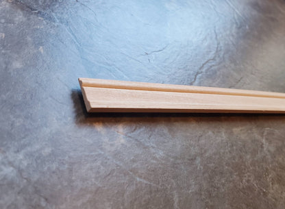 Dollhouse Miniatures Baseboard Trim Molding 1/2" x 18" long 1:12 Scale Skirting - Miniature Crush