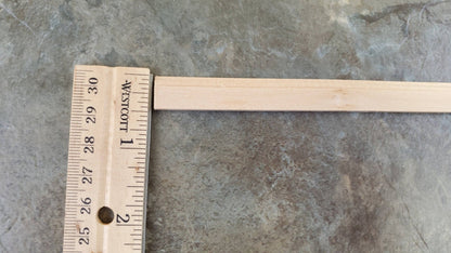 Dollhouse Miniatures Baseboard Trim Molding 12mm x 45cm long 1:12 Scale Skirting - Miniature Crush