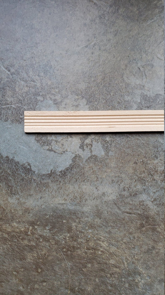 Dollhouse Miniatures Baseboard Trim or Molding 1/2" wide x 14" long 1:12 Scale - Miniature Crush