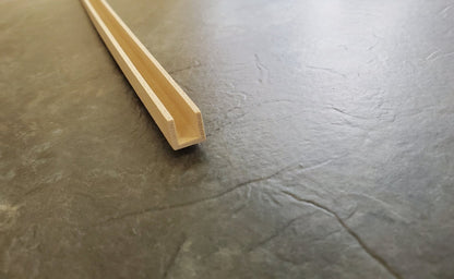 Dollhouse Miniatures Channel Molding Trim 3/8" x 3/8" x 18" long 1:12 Scale HW7067 - Miniature Crush