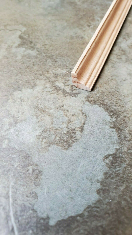 Dollhouse Miniatures Crown Molding Trim 5/16" wide x 14" long 1:12 Scale - Miniature Crush