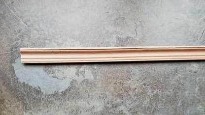 Dollhouse Miniatures Crown Molding Trim 5/16" wide x 14" long 1:12 Scale - Miniature Crush